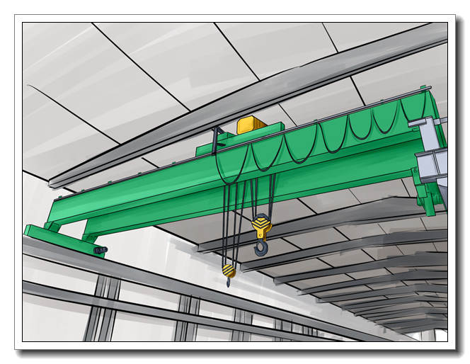 QB型防爆吊钩桥式起重机1 (2)